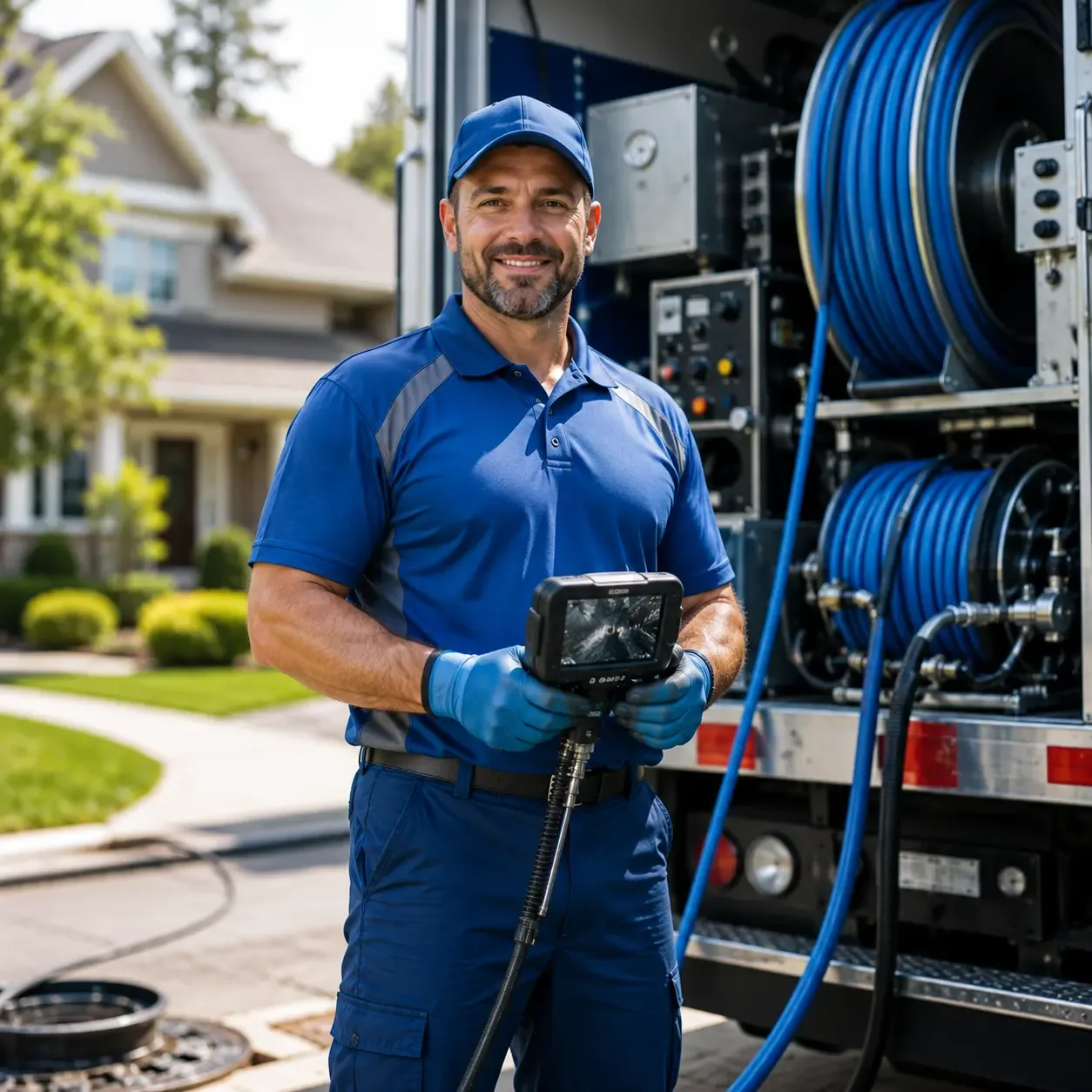 Local outdoor drain cleaning specialists in Canton, MS